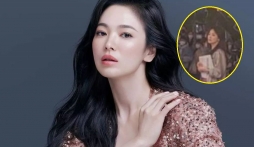 Nhan sắc gây thương nhớ của Song Hye Kyo qua camera chụp lén