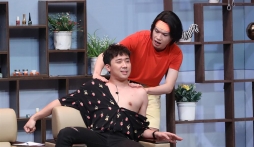 Trấn Thành 'đứng hình' trước tài ứng biến linh hoạt của Quang Trung