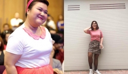 Diện mạo mới của 'hot girl nặng ký nhất màn ảnh Việt' sau lần cắt 4kg mỡ và hút 8 lít mỡ thừa
