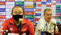 Thầy Park nói điều bất ngờ về Tiến Linh, HLV Malaysia không hối tiếc khi thua U23 Việt Nam