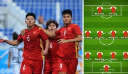 Đội hình U23 Việt Nam đủ sức hạ đẹp Malaysia: Văn Tùng - Mạnh Dũng cùng xuất trận?
