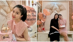 'Tiểu tam' Lương Thanh đón tuổi mới bên gia đình nhưng nhan sắc của mẹ ruột lại khiến bao người ngỡ ngàng