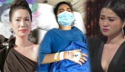 Trịnh Kim Chi lo lắng, Lâm Vỹ Dạ hốt hoảng khi một sao nữ Vbiz bất ngờ nhập viện cấp cứu vì bệnh lý đáng lo ngại