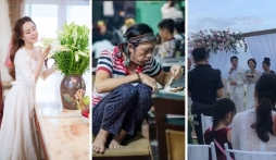 Sao Việt 23/5: Xôn xao ảnh Hoài Linh ăn cơm mắm, một sao nam Vbiz để lộ hỷ sự
