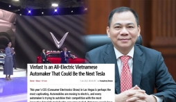 Vinfast nhận lời có cánh từ báo nước ngoài, được so sánh với 'vua' xe điện Tesla
