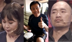 NS Hồng Vân, Tiến Luật rơi nước mắt khi bất ngờ nghe thấy giọng NS Chí Tài 