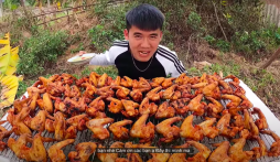 Sau khi bị tố làm video ‘bốc phét’ chân gà, Hưng vlog tiếp tục ‘ẩn ý’ làm vlog cánh gà ‘sửa sai’