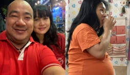 Vợ Hiếu Hiền mang thai bé thứ 3, luôn thèm ăn 1 món tủ