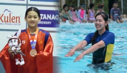 Ánh Viên nói điều thật lòng về 'tiểu tiên cá' 14 tuổi Nguyễn Thúy Hiền