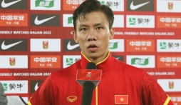 Xác định mức độ chấn thương của trung vệ Quế Ngọc Hải