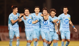 Văn Toàn tỏa sáng, CLB Nam Định thắng tưng bừng ở Cup QG 2023/24