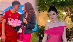 Bạn gái cựu tiền đạo U23 Việt Nam diện trang phục bắt mắt, khoe đường cong gợi cảm