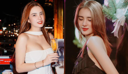 Em gái Công Vinh khoe vòng 1 quyến rũ, 'thả thính' cực ngọt trên MXH