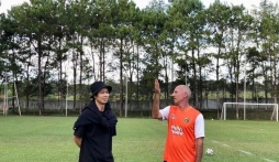 Tiền đạo Công Phượng trở lại HAGL tái ngộ thầy cũ