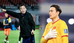 HLV Bình Định xúc động khi học trò lên tuyển Việt Nam, Văn Lâm chấn thương