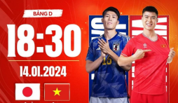 Xem trực tiếp trận Việt Nam vs Nhật Bản ở đâu, kênh nào?