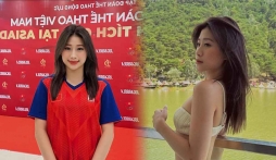 Vẻ đẹp ngọt ngào của nữ VĐV Thể dục dụng cụ vừa giải nghệ gây tiếc nuối