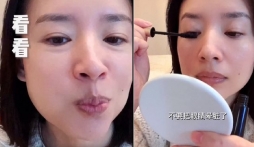 Mặt mộc 'Chúc Anh Đài' Đổng Khiết ở tuổi 42, nổi mụn vẫn xứng danh ngọc nữ