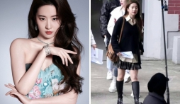 Ảnh chụp trộm Lưu Diệc Phi khiến 'thần tiên tỷ tỷ' hiện nguyên hình, CDM tranh cãi nảy lửa