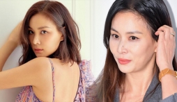 Bà xã Jang Dong Gun gây ngỡ ngàng với nhan sắc ở tuổi 50