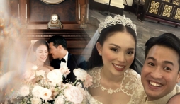 Linh Rin và Phillip Nguyễn lộ ảnh hiếm trong hôn lễ hào môn, gây chú ý với khoảnh khắc đặc biệt