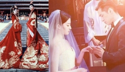 5 cặp sao Cbiz chụp ảnh cưới: Cặp đôi 'Đông Cung' cạnh tranh khốc liệt với Lưu Diệc Phi, Hồ Ca