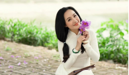 BTV Hoài Anh trong trẻo trong bộ áo dài trắng, khoe nhan sắc 'lão hóa ngược' ở tuổi 43