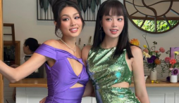 Hoa hậu Thanh Thủy chung khung hình với Thảo Nhi Lê, nhan sắc ai keo hơn ai?