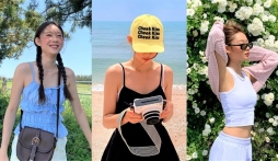 Blogger thời trang mách nàng cách diện áo hai dây cực đẹp, từ nhà ra phố vừa mát lại vừa xinh