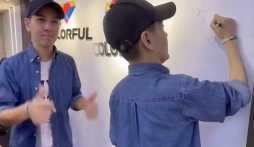 Lâm Chí Dĩnh để lộ di chứng trên cánh tay sau tai nạn