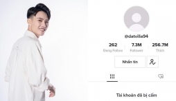 HOT: Tài khoản Tiktok hơn 7 triệu follow của Đạt Villa bị khóa