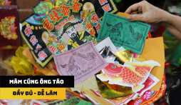 Mâm cúng ông Táo 2023 đầy đủ - dễ làm, gia chủ phải 'bỏ túi' ngay