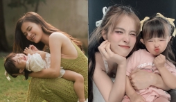 Tan chảy trước biểu cảm của hai mẹ con Đông Nhi, 'thế lực nhí' đáng yêu thế này bảo sao fan mê mệt