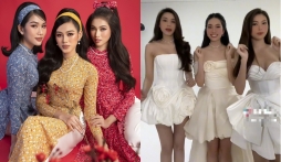 Video: Đỗ Thị Hà 'đọ' vũ đạo với Ngọc Thảo - Phương Anh, nhan sắc khiến bao người xuýt xoa