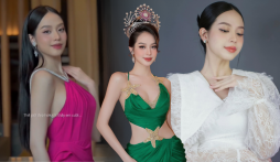 Video: Hoa hậu Thanh Thủy chăm khoe da 'sáng hơn đèn pha', nhan sắc ngày càng lên hương