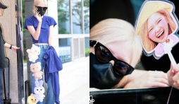 Vừa về Hàn Quốc, Rosé (BLACKPINK) đã 'tấu hài' ở sân bay, khoe ảnh nón lá cực xinh tại Hà Nội