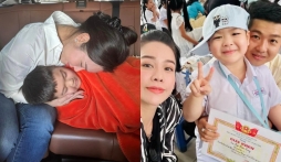 Nhật Kim Anh vui vẻ đón tuổi mới hậu tranh chấp nuôi con với chồng cũ