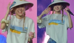 Rosé (BLACKPINK) đội nón lá ở concert Mỹ, fan Việt nức lòng 'đúng là con dâu Việt Nam'