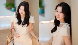 Đặng Thu Thảo khoe góc nghiêng thần thánh, fan tiếc nuối điều này sau 10 năm đăng quang