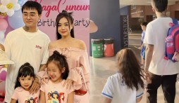 Đạt G ân cần chăm sóc con gái Cindy Lư, chi tiết cho thấy tình cảm bền chặt suốt 3 năm