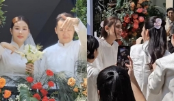 Võ Hoàng Yến - Minh Tú đều bắt hoa cưới của Diễm My 9X, dân tình rần rần chờ tin vui