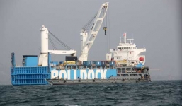 Tàu ngầm Kilo Hà Nội về đến cảng Cam Ranh