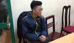 Nam sinh viên tông thẳng xe vào Trung úy công an