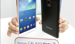 Lộ diện Samsung Galaxy Note 3 phiên bản vàng sâm panh