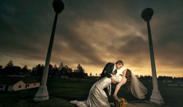 Đẹp mê hồn với ảnh cưới dưới thời tiết khắc nghiệt