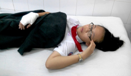 Con bị chém, mẹ bị dọa tạt axit