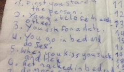 Bé lớp 2 viết 24 bước để “sa lưới tình”