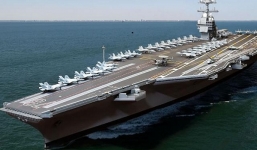 Mỹ nhận tàu sân bay tốn kém và hiện đại nhất hành tinh 