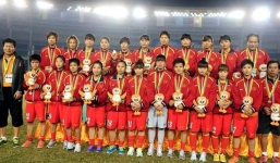 ĐT nữ Việt Nam đã nhận được 3 tỷ tiền thưởng cho ngôi vị Á quân SEA Games