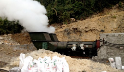 Clip: Hiện trường vụ cháy lò than Quảng Ninh, 6 công nhân tử nạn